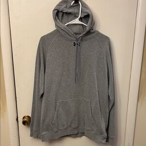 Under Armour Men's Heather Gray Hoodie Medium